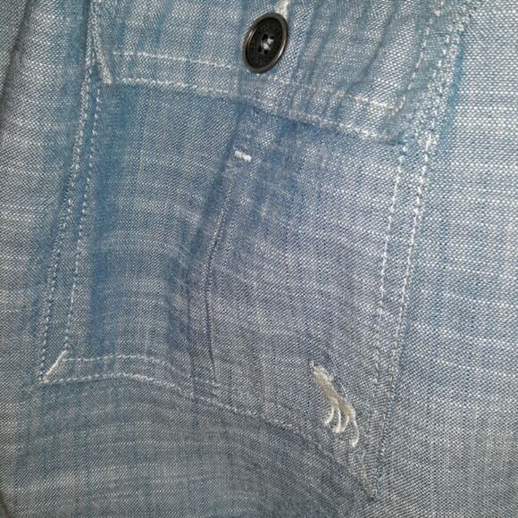 Abercrombie & Finch denim jumpsuit New York size large - Picture 8 of 8